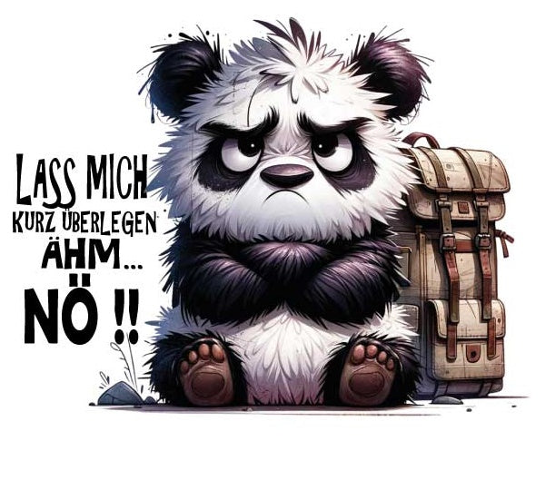 Motiv " Pandael der Panda Nö " ArtNr.: TBWN
